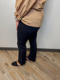 Tummy Control High Rise Crop Straight Jean