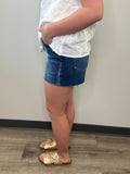 High Rise Clean Cut Hemline Short