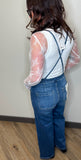 Crop Straight Overalls