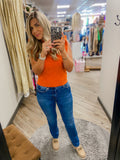 Lovervet High Rise Slim Straight Jean on