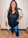 Curvy High Rise Kick Flare