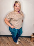 Curvy High Rise Kick Flare