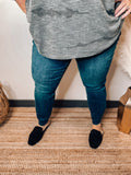 Button Fly Frayed Jean