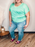 Raw Hem High Rise Boyfriend Jean