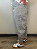 Stripe Drawstring Pant