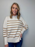 Striped Round Neck Sweater