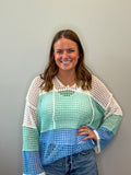 Colorblock Knit Sweater