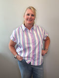 Striped Dolman Top