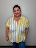 Short Sleeve Stripe Top