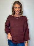 Boat Neck Sweater