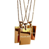 "Fearless" Empowerment Necklace