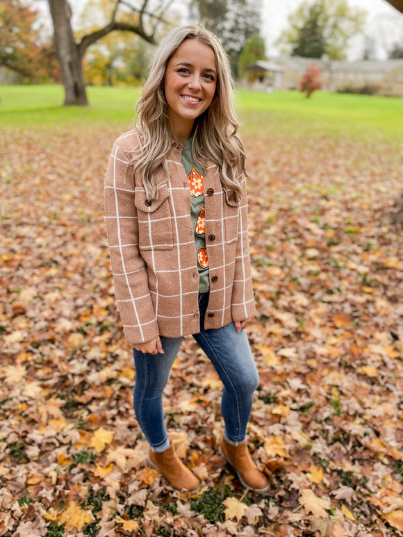 Checkered Plaid Button Down