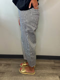 Stripe Drawstring Pant