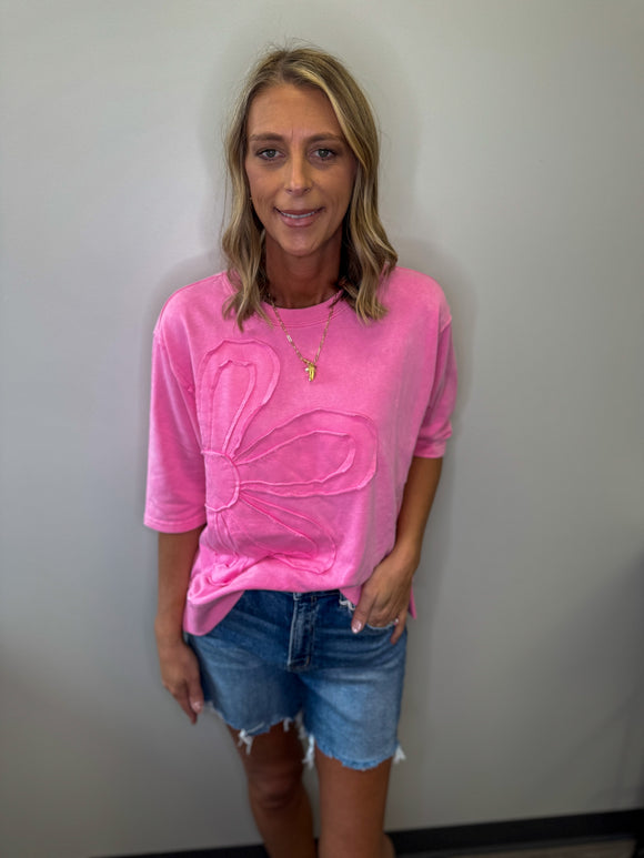 Floral 3/4 Dolman Top