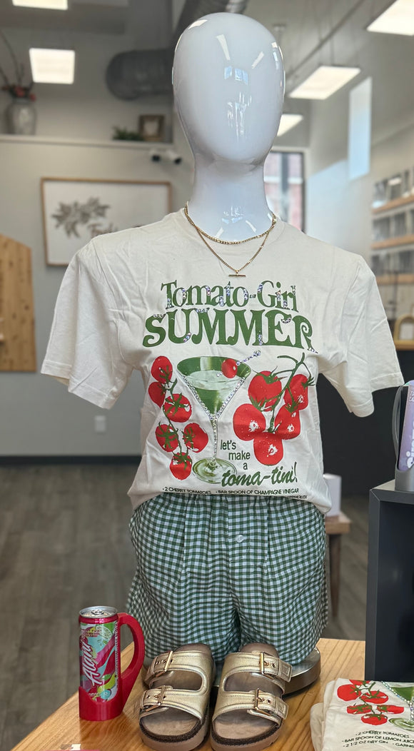 Tomatoe Girl Summer Graphic