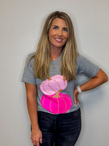 Pink Pumpkins Graphic Tee