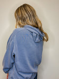 Mineral Wash Detail Hoodie