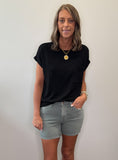 Ribbed Pocket Tee