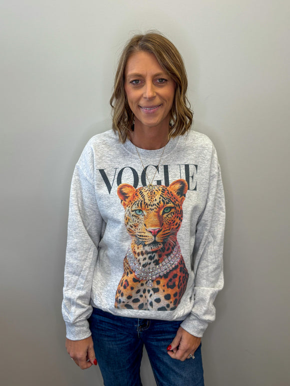 Bling Out Cheetah Sweatshirt