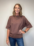 Button Detail Sweater