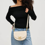 Alise Woven Crossbody Bag