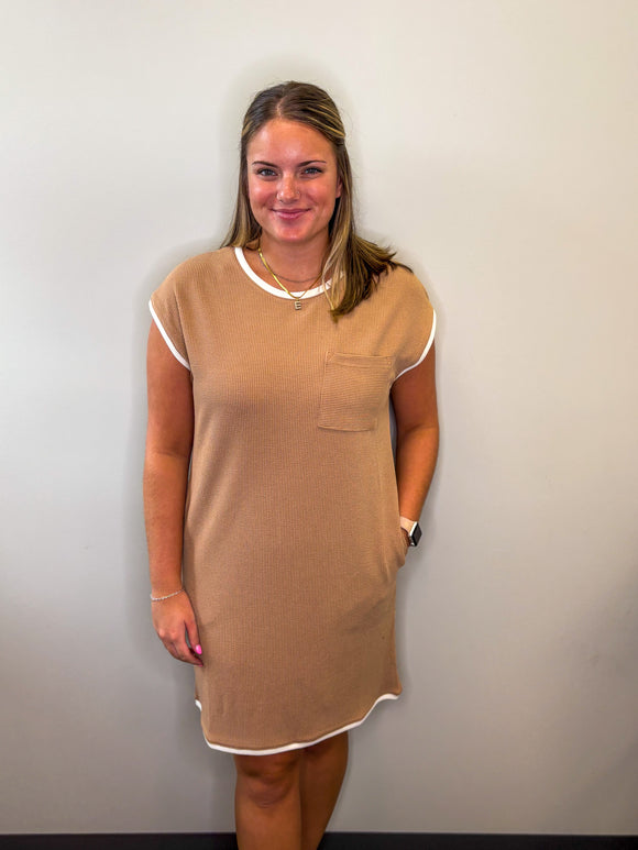 Trimmed Dress