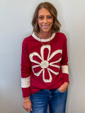 Flower Detail Top