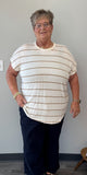 So Neutral Stripe Top