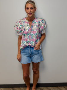 Raw Hem Shorts