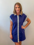 Stripe Contrast Dress