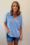 Short Sleeve Knit Top