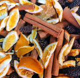 Cozy Holiday Simmering Potpourri- Comet's Clementine's 4 oz