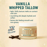 Vanilla Whipped Tallow Moisturizer – 120,000+ Sold | Premium Beef Tallow Skincare | Lady May Tallow