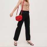 Alise Woven Crossbody Bag