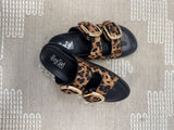 Leopard Private Jet Sandal
