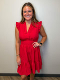 Ruffle Frill Dress