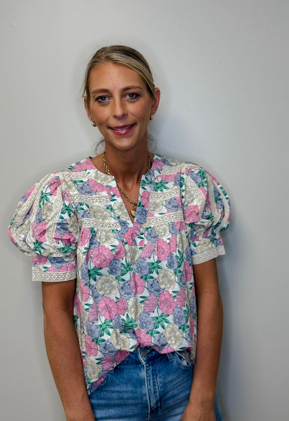 So Fresh Floral Top