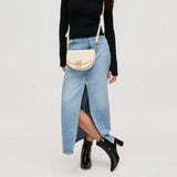 Alise Woven Crossbody Bag