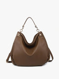 Carly Studded Women's Hobo/Crossbody Shoulder Bag