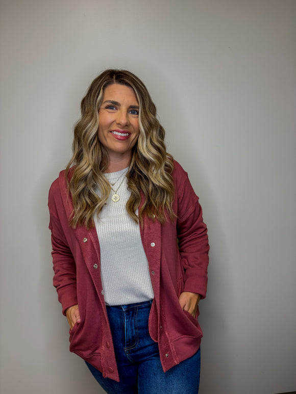 Oversized Hoodie Jacket