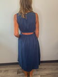Cut Out Waist Dress