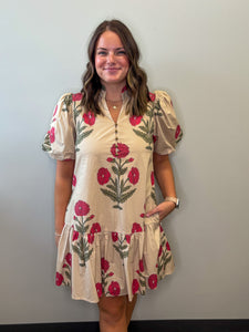 Floral Bubble Dress