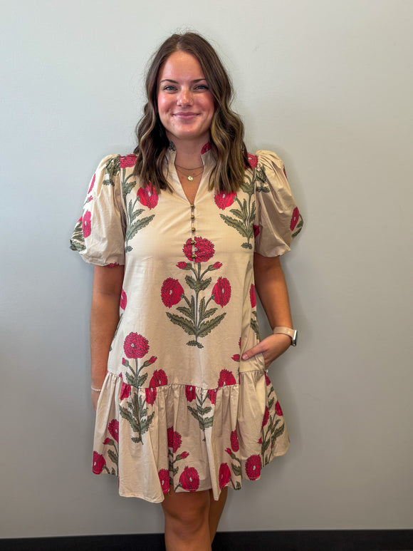 Floral Bubble Dress