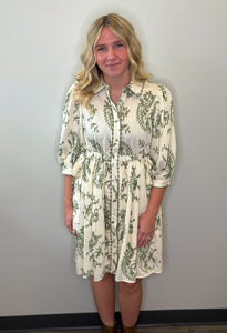 Cool Vibes Print Dress