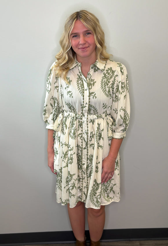 Cool Vibes Print Dress