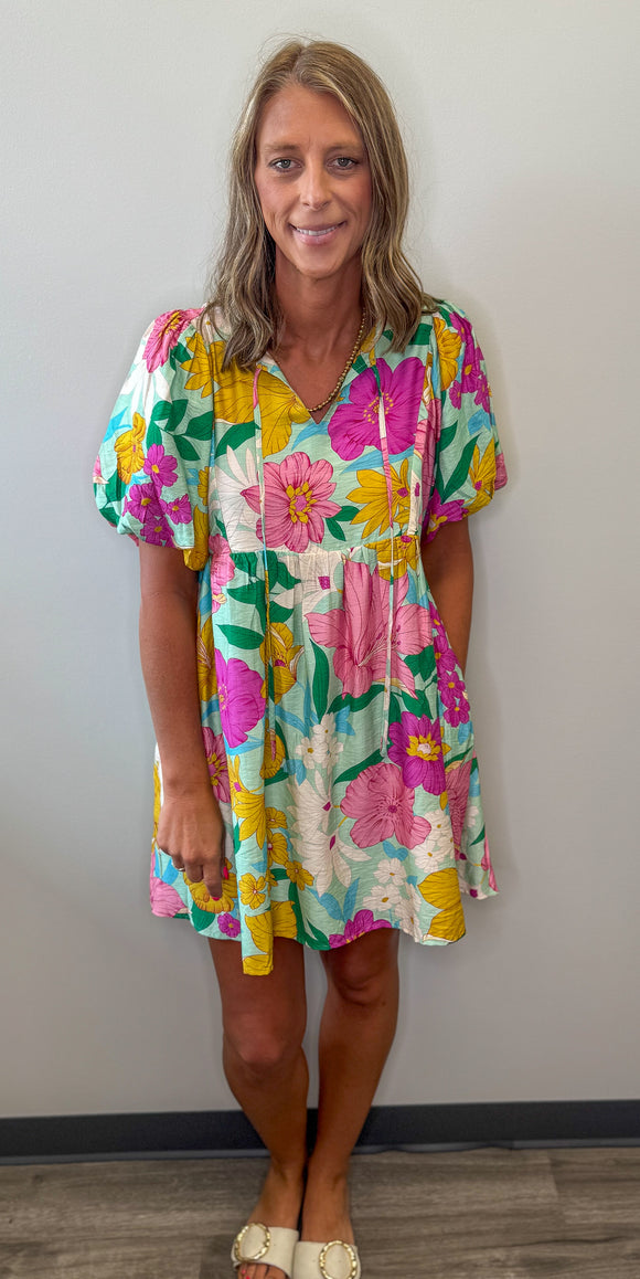 Hello Beautiful Babydoll Dress