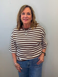 Boxy Stripe Top