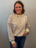 Mocha Leopard Crewneck