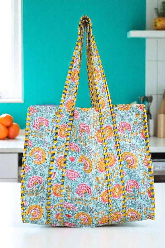 Meadow Floral Tote Bag