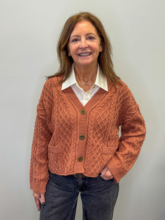 Cable Knit Cardigan